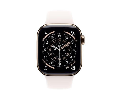 Apple Watch 11, 42 mm, GPS + Cellular, M/L, titaan, kuldne - Nutikell