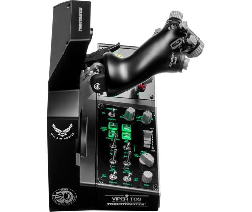Thrustmaster Viper TQS Mission Pack, must - Lennusimulaatori komplekt