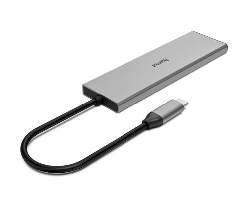 Hama USB-C Hub, 2x USB-C, 2x USB-A 3.2 Gen 2, hall - USB jagaja