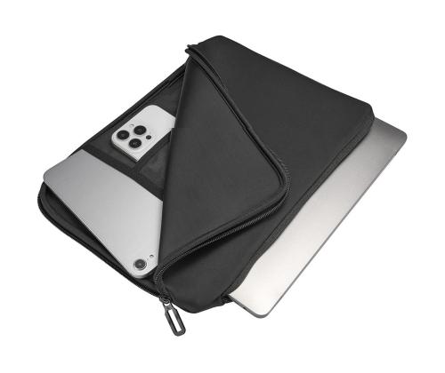 Tucano Doppio, 14", must - Sülearvuti ümbris