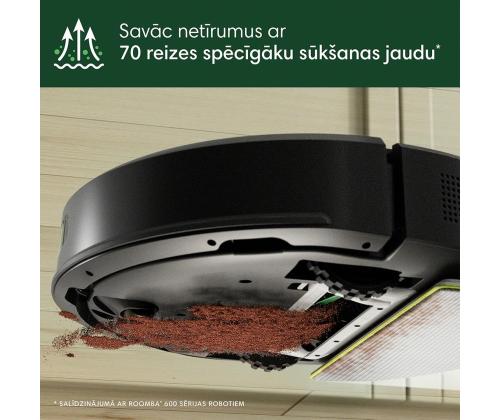 IRobot Roomba® 105 Combo, märg- ja kuivpuhastus, must - Robottolmuimeja