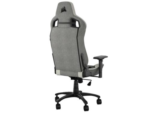 Corsair T3 RUSH Fabric, hall/valge - Mänguritool