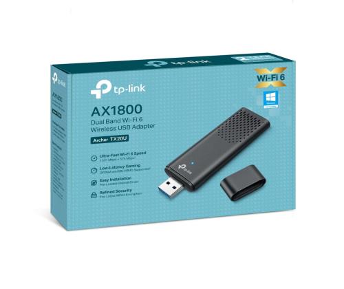 TP-Link Archer TX20U, AX1800, WiFi 6 - WiFi USB adapter