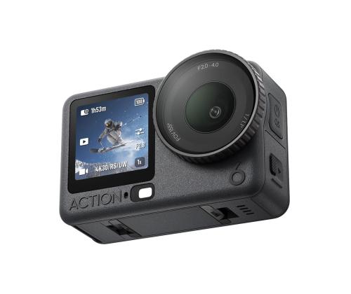 Dji Osmo Action 6, Adventure bundle, must - Seikluskaamera