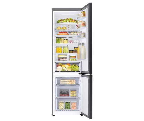 Samsung BeSpoke, 390 L, kõrgus 203 cm, must - Külmik