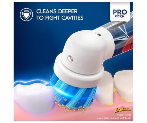 Braun Oral-B Vitality PRO Kids, Spiderman - Elektriline hambahari