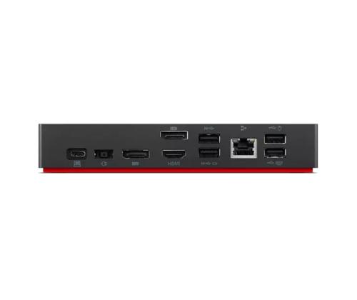 Lenovo ThinkPad Universal USB-C Dock, must - Sülearvuti dokk