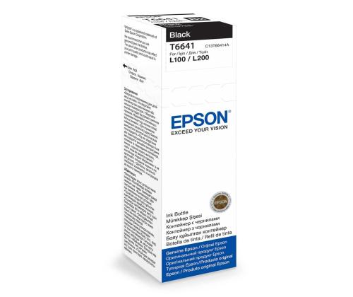 Tindimahuti täitepudel Epson T6641 (must)