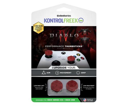 KontrolFreek Diablo IV, Xbox One/ Xbox Series X/S, 2 tk, punane - Nupud