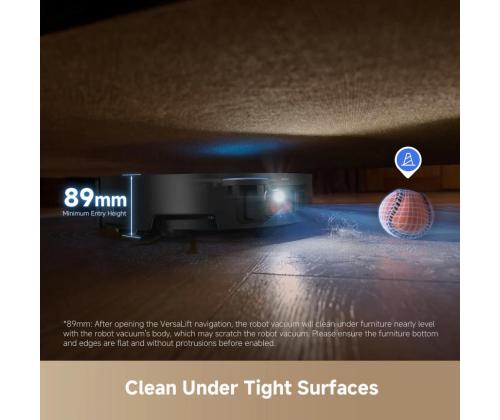 Dreame X50 Ultra, märg- ja kuivpuhastus, must - Robottolmuimeja