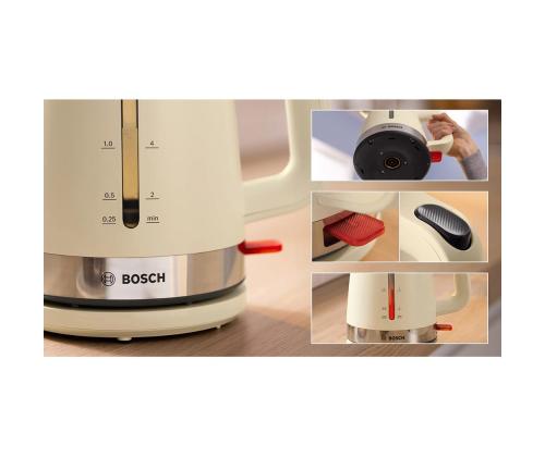 Bosch MyMoment, 2400 W, 1.7 L, beež - Veekeetja