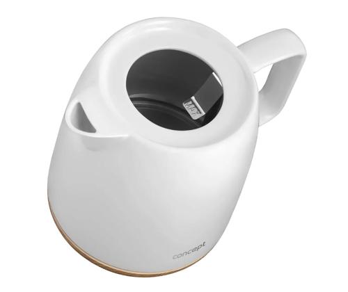 Concept, 1200 W, 1 L, valge - Veekeetja