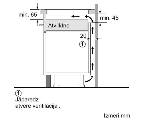 Bosch Seeria 4, laius 59.2 cm, raamita, mattmust - Integreeritav induktsioonpliidiplaat