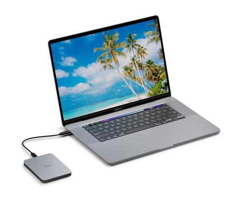 LaCie Mobile Drive, USB-C, 2 TB, hall - Väline kõvaketas