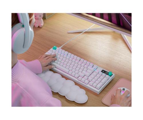 Logitech G316 X 75, tactile, US, valge - Klaviatuur