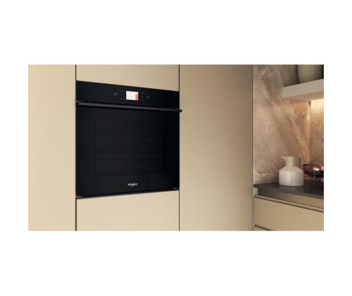 Whirlpool, 73 L, pürolüütiline puhastus, must - Integreeritav ahi