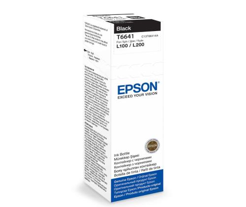 Tindimahuti täitepudel Epson T6641 (must)