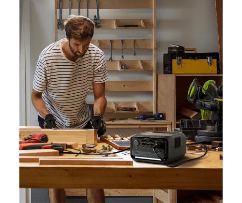 EcoFlow RIVER 3 plus, 286Wh, must - Akujaam