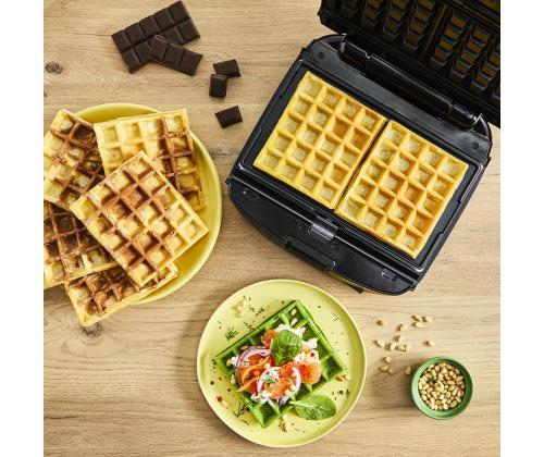 Tefal Snack Colletion, 700 W, must - Kontaktröster ja vahvliküpsetaja