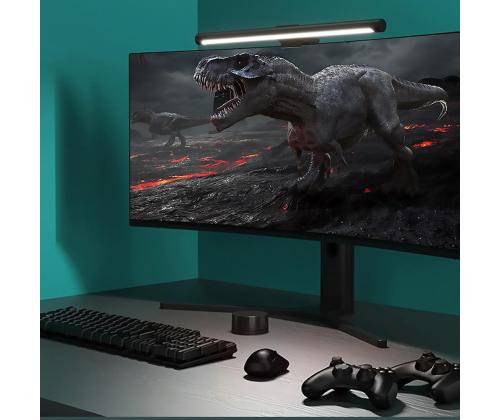 Xiaomi Mi Monitor Light Bar, USB-C, must - Monitori lamp