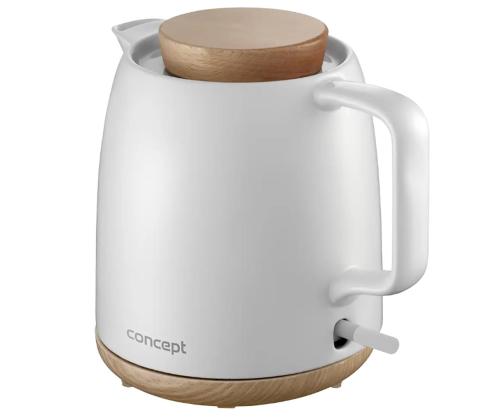 Concept, 1200 W, 1 L, valge - Veekeetja