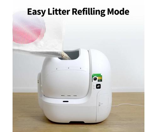 Petkit Purobot Max Pro, valge - Automaatne kassiliivakast