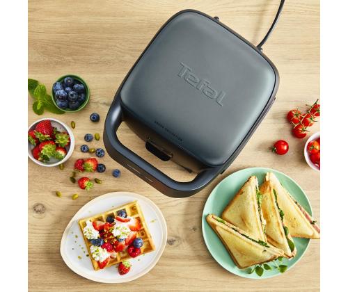 Tefal Snack Colletion, 700 W, must - Kontaktröster ja vahvliküpsetaja