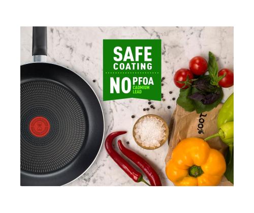 Tefal One pick pot pan, 24 cm, must - Sügav praepann