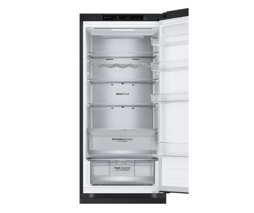 LG, NoFrost, 387 L, kõrgus 203 cm, must - Külmik