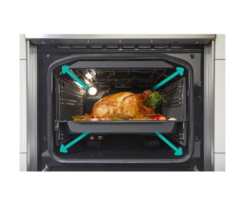 Gorenje, retro, 70 L, must - Eraldiseisev keraamiline pliit