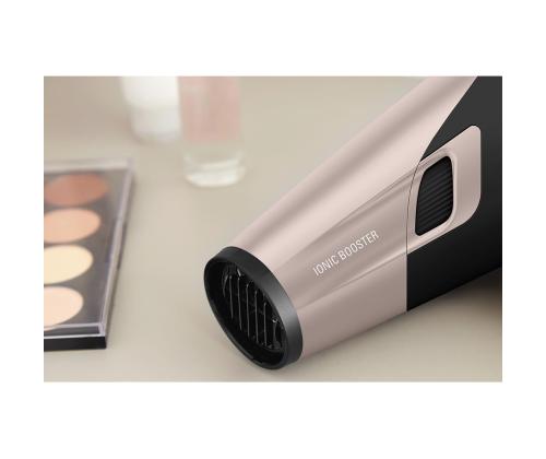 Rowenta Studio Dry Glow, 2100 W, must/roosa - Föön