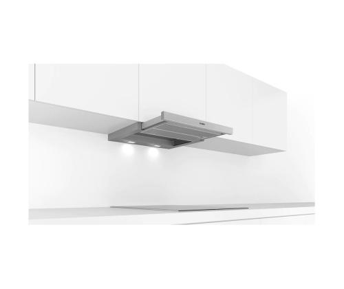 Bosch, 728 m³/h, laius 59,8 cm, hõbedane - Integreeritav õhupuhasti