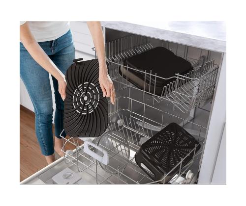 Ninja 6-in-1 MAX, 1760 W, must/hõbedane - Grill ja kuumaõhufritüür