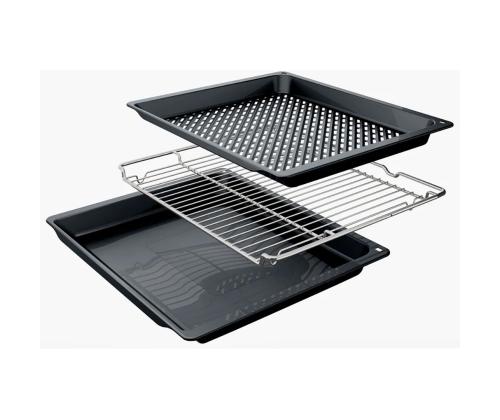 Bosch Seeria 8, 71 L, pürolüütiline puhastus, must - Integreeritav ahi