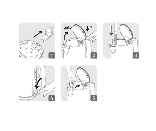 Tefal Bronx, 1.7 L, roostevaba teras - Veeketja