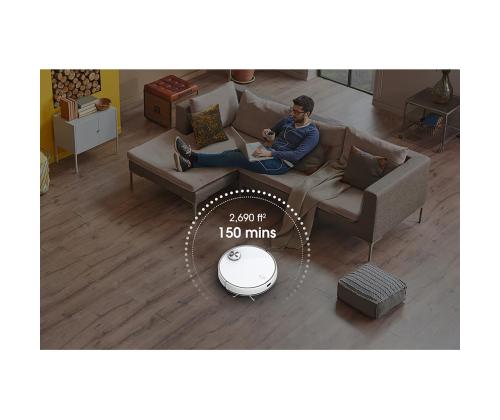 Zaco, M1s, märg- ja kuivpuhastus, valge - Robottolmuimeja