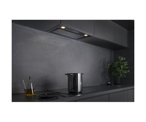 Hisense, 650 m³/h, laius 60 cm, must - Integreeritav õhupuhasti