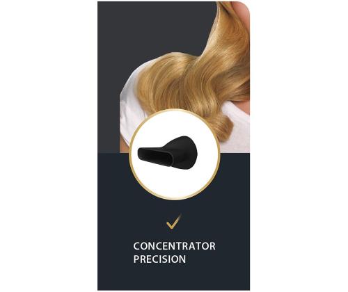 Rowenta Studio Dry Glow, 2100 W, must/roosa - Föön