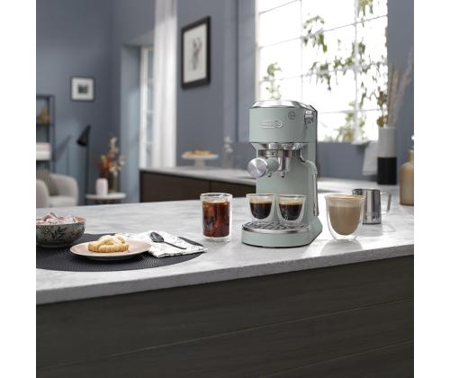 DeLonghi Dedica Duo, roheline - Manuaalne espressomasin