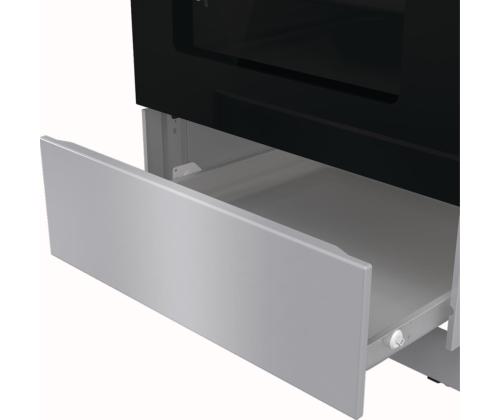 Gorenje, 70 L, laius 50 cm, hall - Gaasipliit elektriahjuga