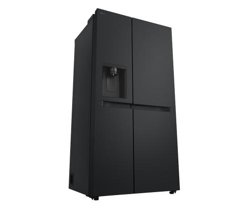 LG, Water & Ice Dispenser, 641 L, kõrgus 179 cm, must - SBS-Külmik