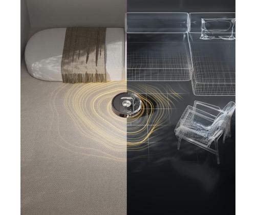 Shark PowerDetect NeverTouch, märg- ja kuivpuhastus, must - Robottolmuimeja