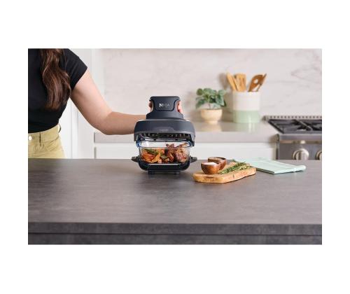 Ninja CRISPi 4-ühes, 1700 W, 3.8 L, sinine - Kaasaskantav kuumaõhufritüür