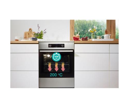 Gorenje, retro, 70 L, must - Eraldiseisev keraamiline pliit