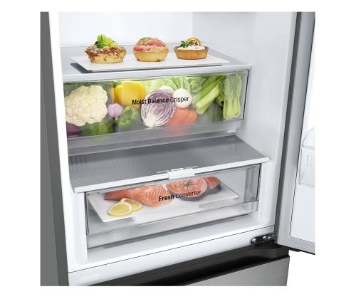 LG, NoFrost, 344 L, 186 cm, hõbedane - Külmik