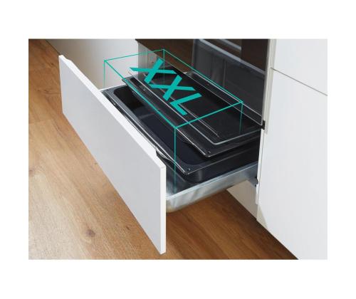 Gorenje, retro, 70 L, must - Eraldiseisev keraamiline pliit