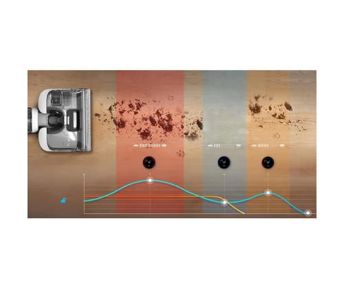 Tineco Floor One S5 Stretch Extreme, valge/must - Juhtmevaba põrandapesur