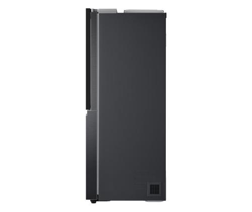 LG, InstaView, vee- ja jääautomaat veevõrguga, 635 L, kõrgus 179 cm, must - SBS-külmik