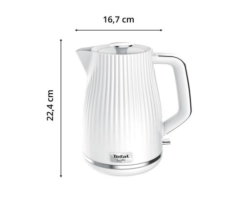 Tefal Loft, 1,7 L, valge - Veekeetja