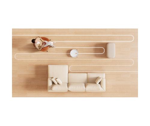 Xiaomi E5, kuiv- ja märgpuhastus, valge - Robottolmuimeja